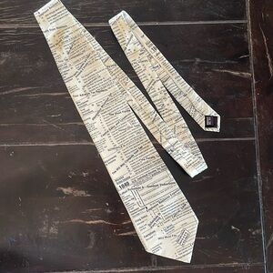 Accountant Tax form tie by Museum Artifacts